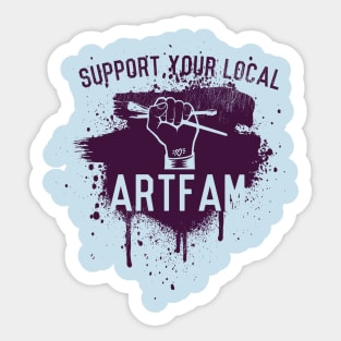 ARTFAM 2014 - Artists' Union (alt) Sticker